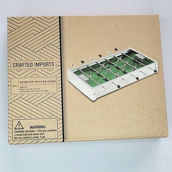 Crafted Imports Mini Tabletop Futbol Foosball Soccer Game Brand New - Picture 2 of 12